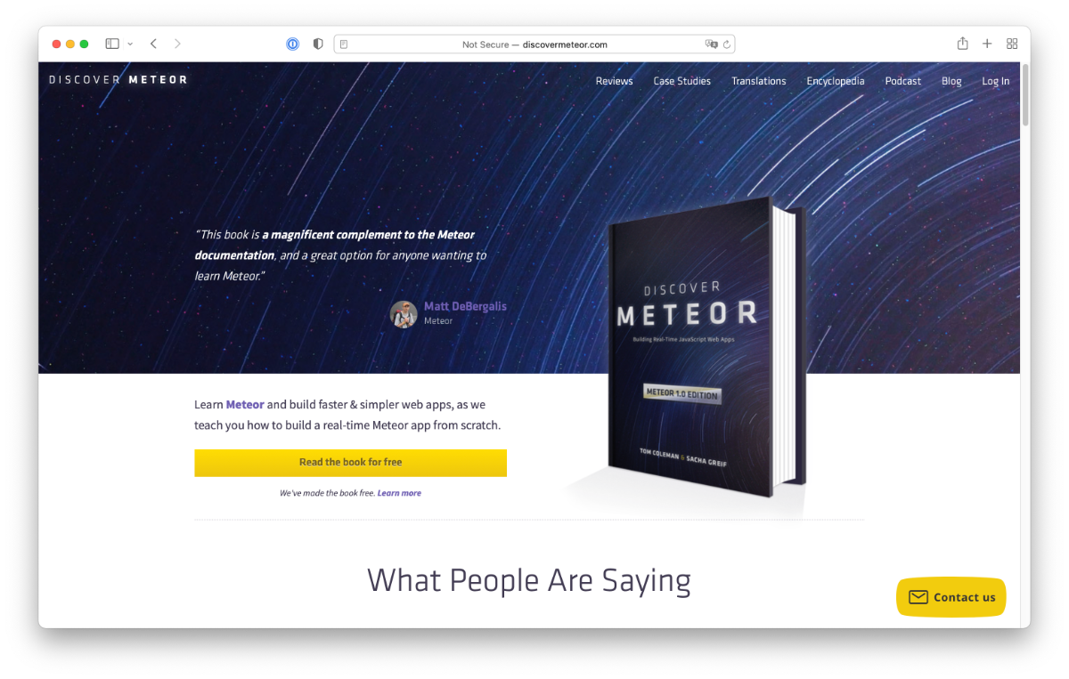 Discover Meteor